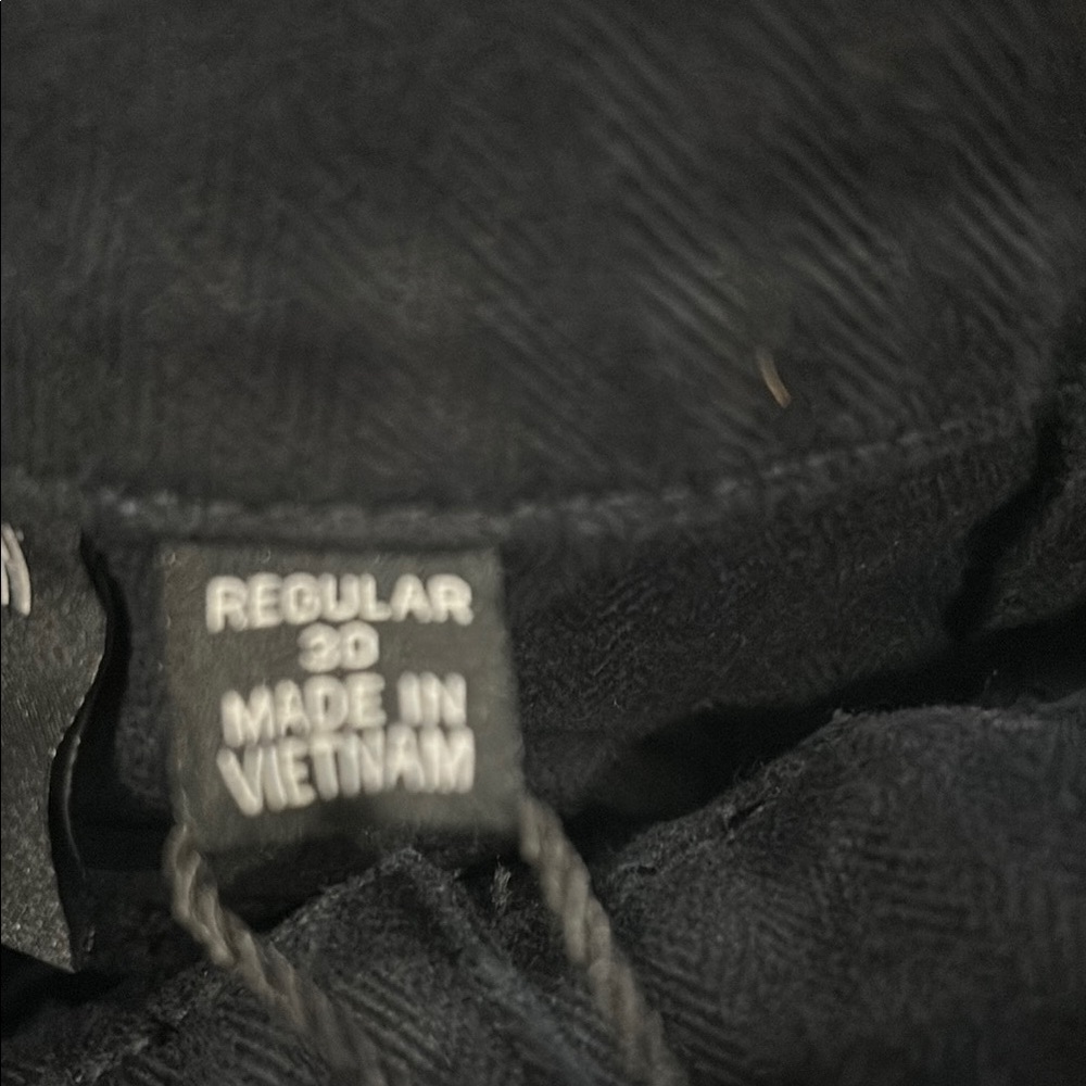 NWT Harley-Davidson Black Straight Leg Pants Size 10 - Picture 6 of 16